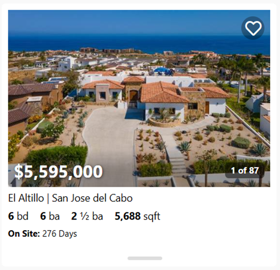 El Altillo | San Jose del Cabo | Puerto Los Cabos | Real Estate For Sale