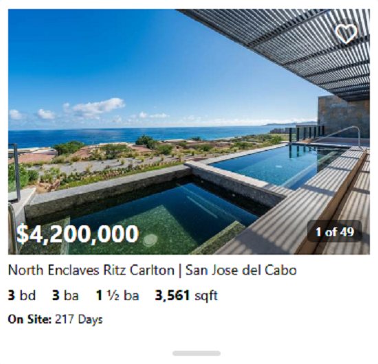Golf course home in Puerto Los Cabos with spacious terrace and outdoor firepit